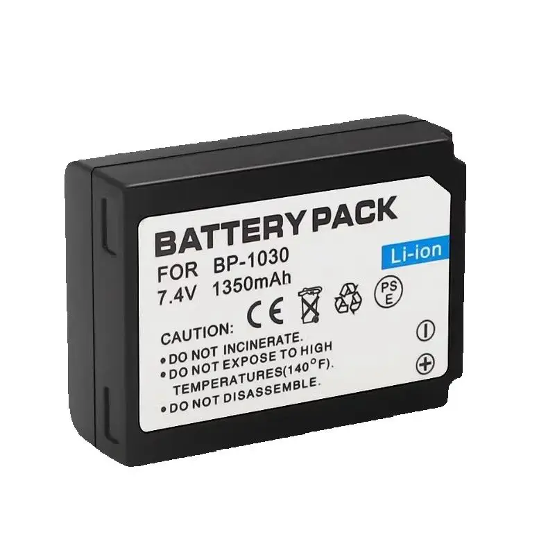 2pcs/lot BP-1030 NX500 NX210 NX2000 NX300 NX1000 NX1100 Camera Rechargeable Lithium Battery