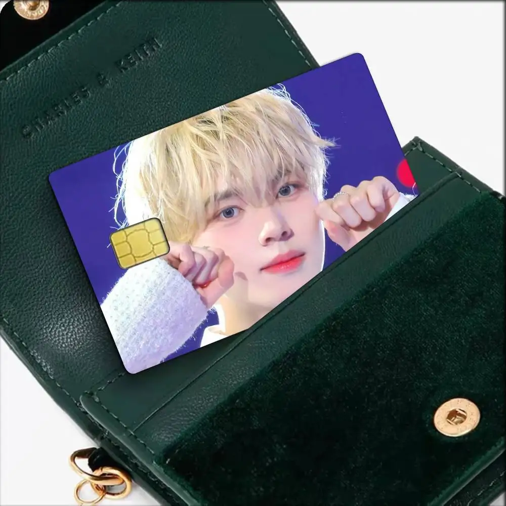 star Han YuJin-n Noah   Waterproof Film Skin Cover Credit Card Stickers Debit Front Bank Bus Pass