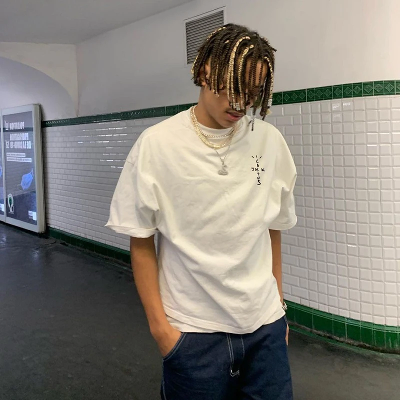 2025 T-shirt in cotone JACK petto lettera logo stampa semplice tinta unita manica corta unisex abbigliamento da uomo abbigliamento da donna