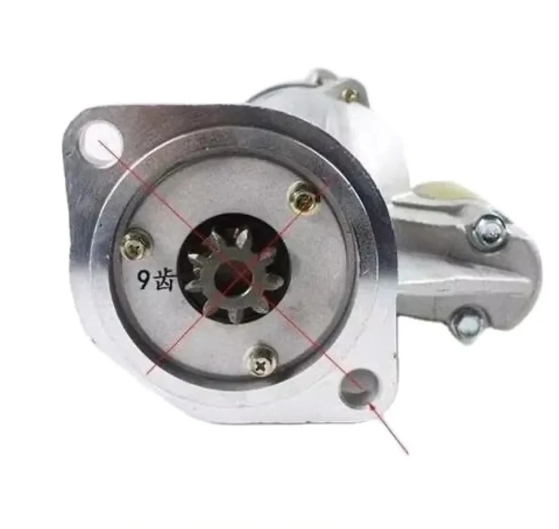 Q-UBS52F 4JA1 4JB1 S13-114A S14-203 894433-9120 Excavator 24V 4.0kw 9t Automatic Starting Motor
