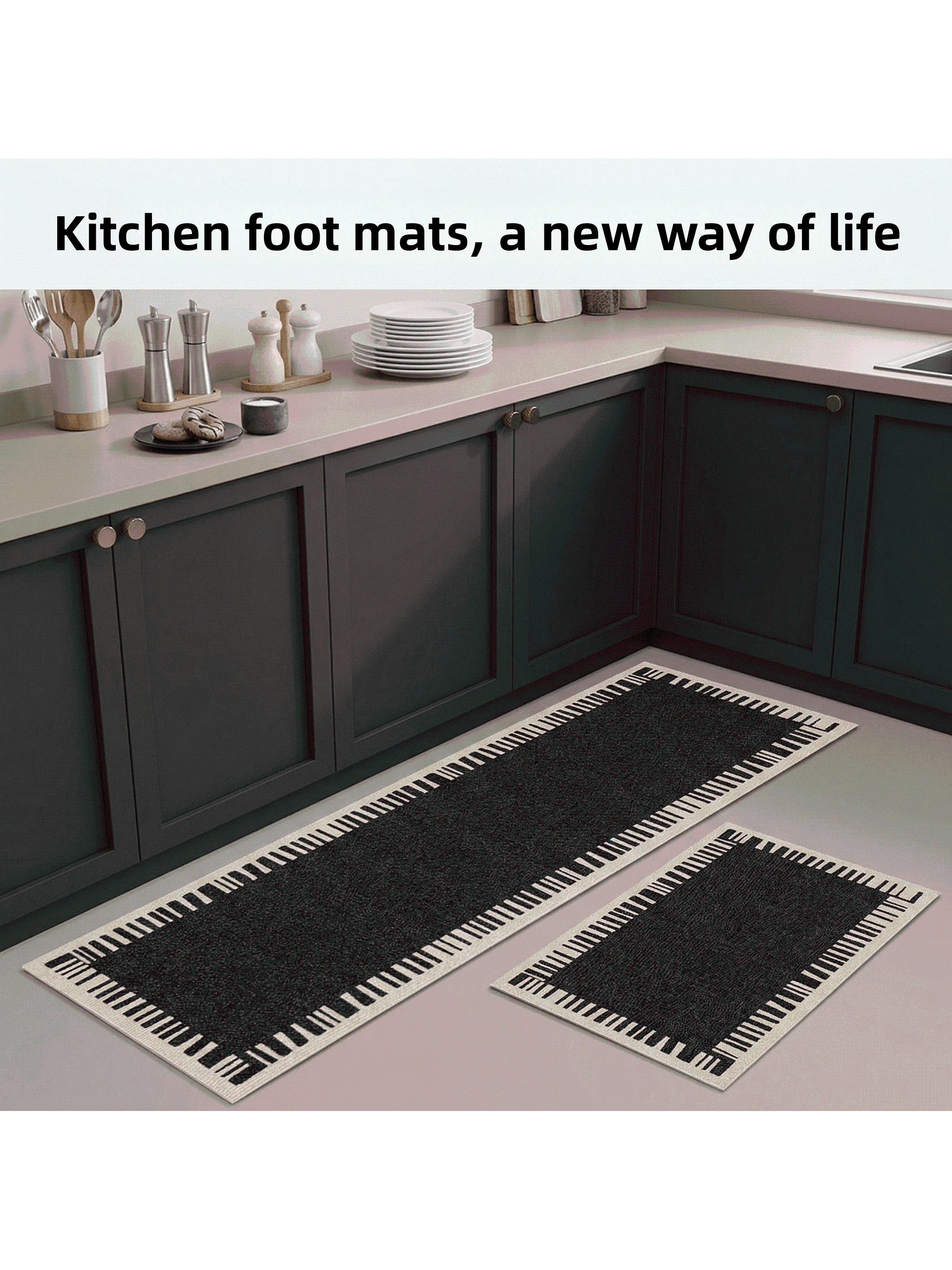 

Коврик для кухни и дома, длинная полоса, из диатомовой грязи, влаго- и маслопоглощающий, простой в уходе, противоскользящий.