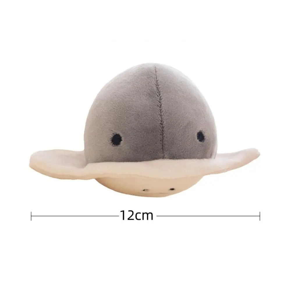 ของเล่นตุ๊กตา Marine Life Ray พวงกุญแจปลา Mobulidae ตุ๊กตาสัตว์ปลาตุ๊กตา Plush การ์ตูนสีสัน Manta Ray จี้ตกแต่งกระเป๋า