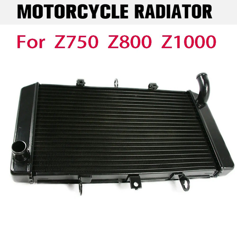 

Z750 2007-2010 Motorcycle Engine Radiator Aluminum Cooler Cooling Water Tank For Kawasaki Z1000 2007 2008 2009 Z800 2013-2015