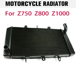 Z750 2007-2010 Motorcycle Engine Radiator Aluminum Cooler Cooling Water Tank For Kawasaki Z1000 2007 2008 2009 Z800 2013-2015