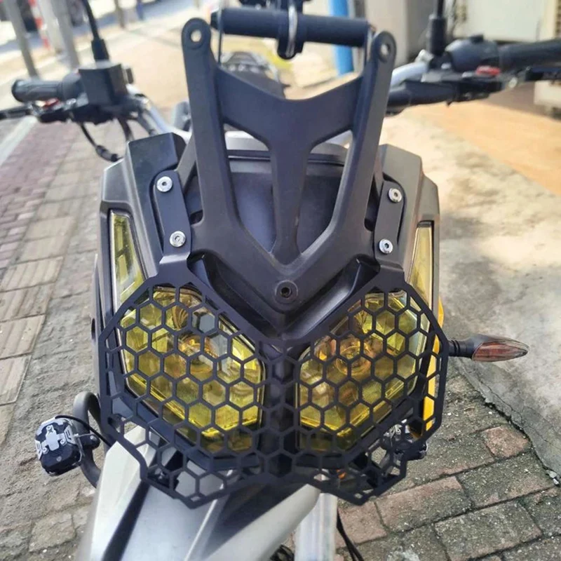 Motorcycle Accessories Front Light Cover Lampshade Headlight Guard For Loncin Rally300 Rally 300 Voge Rally 300