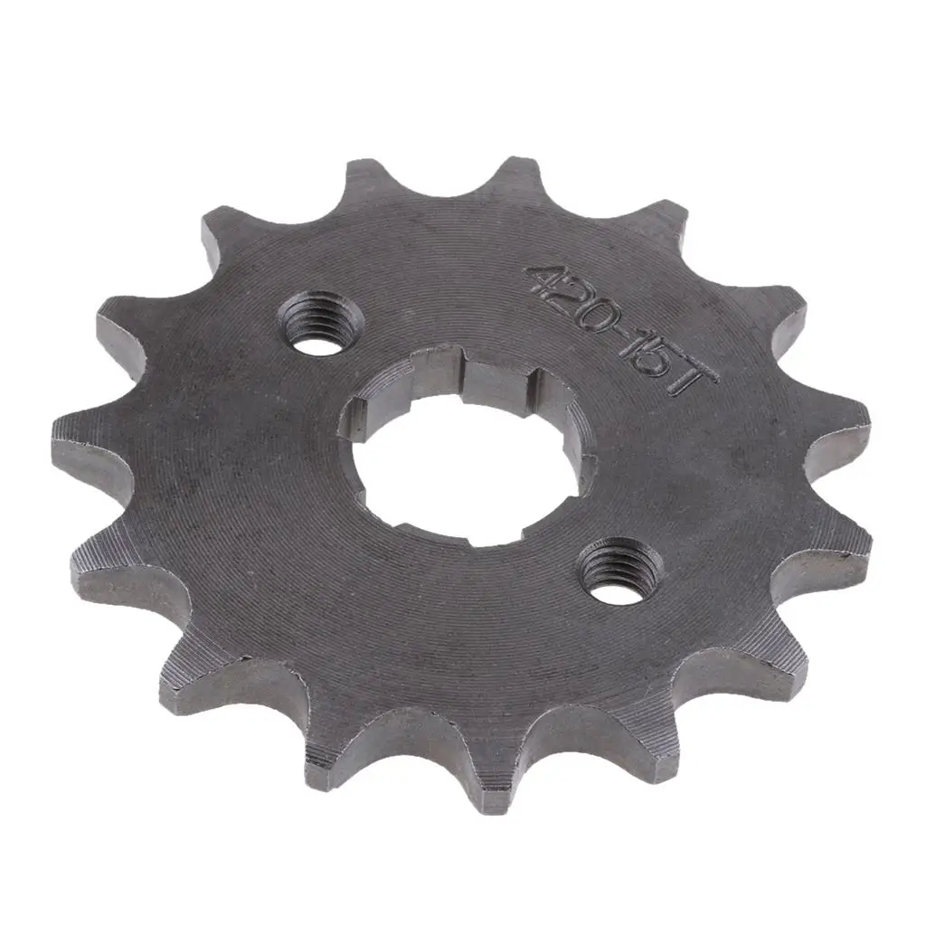 20mm 15T 420 Chain Pitch Front Sprocket Cog for Trail Dirt Bike ATV