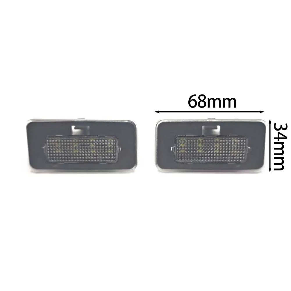 Led Car License Number Plate Light Lamp Tail Lights Fits for Tesla Model S 2017-2022/Model X 2016-2022