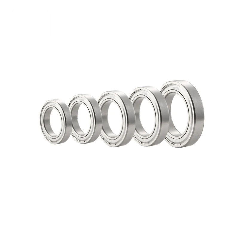 2/4PCSThin-wall Deep Groove Ball Bearing 6800 6801 6802 6803 6804 6805 6806 6807 6808 6809 6810ZZ  Bicycle scooter roller skates