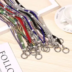 Rhinestone Phone Lanyard Crystal Bling Bling Phone Case Chain Straps Luxury Diamond Phone Anti-lost Neck Rope Phone Accessories