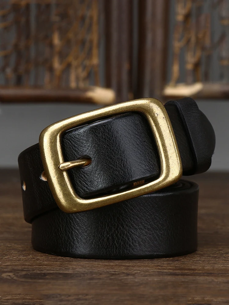 handmade-pure-copper-brass-bule-genuine-leather-belt-for-men-retro-sle-jeans-casual-handmade-waist-belt-for-middle-aged