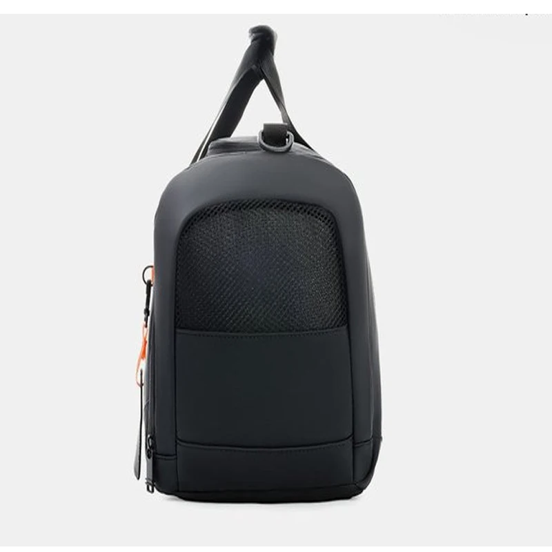 Solid color retro leather men's mini chest bag crossbody bags bolsos para hombre sacoches hommes bag men sling bag bag for man