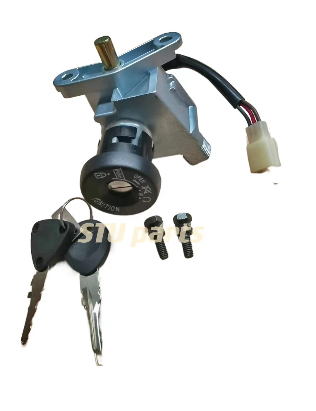 

Motcycle parts lock set main switch fit for CONTACTEUR A CLE SCOOT ADAPTABLE 50 Booster 2004 YMH 50 BWS 2004 (3 FILS) (SEUL)