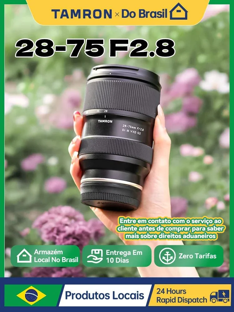 【 Для Бразилии Tamron 28-75 мм F2.8 Di III VXD G2 Полнокадровый зум широкоугольный беззеркальный объектив для камеры A6700 A7III IV 28 75 2,8 G2