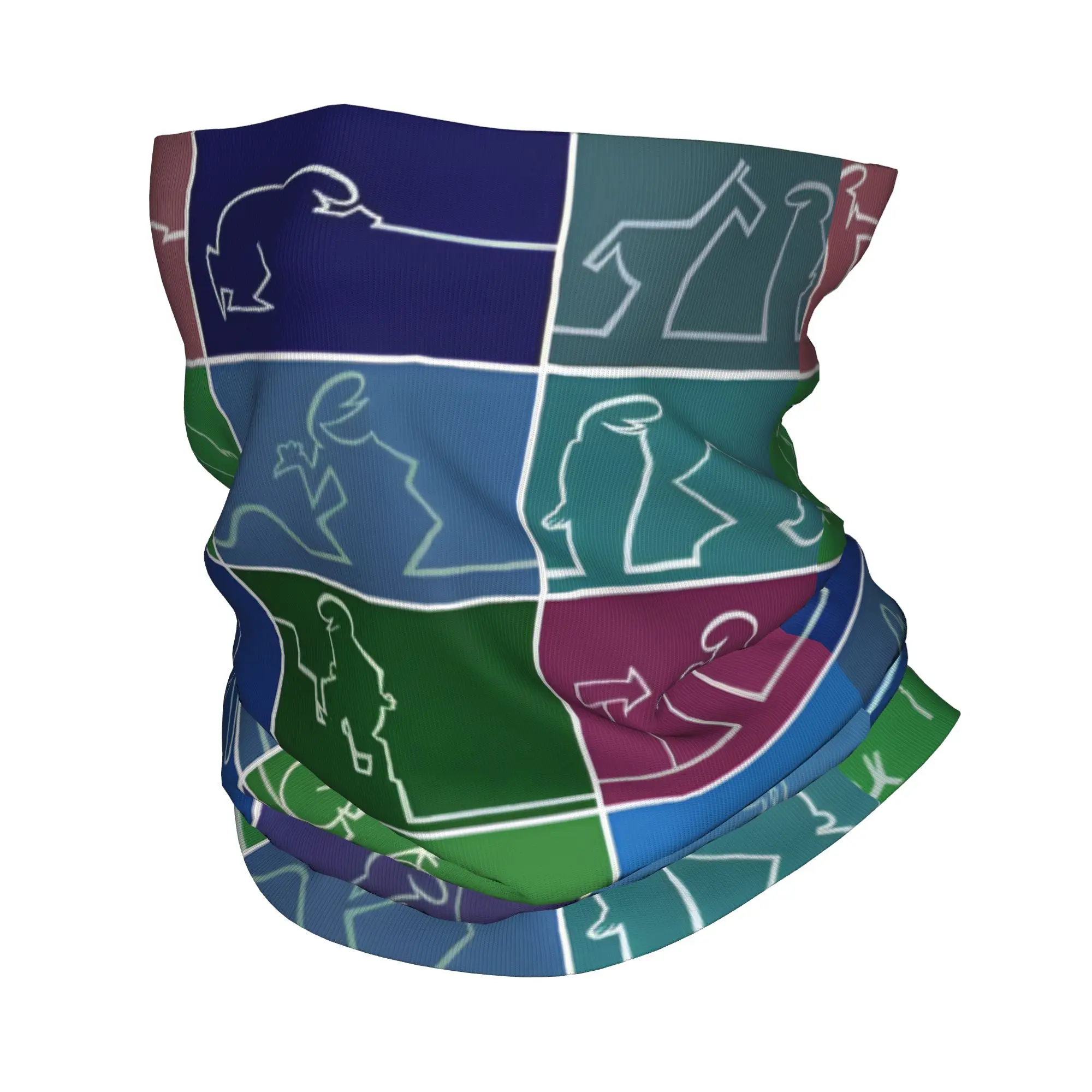 

Пользовательские La Linea Химерная комедийная бандана, гетры для шеи, защита от ультрафиолета, шарф для лица, женский и мужской головной убор с героями мультфильмов, трубка, Балаклава