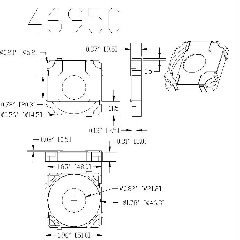 10PCS 4680 46950 Battery Holder Bracket Lithium battery Plastic bracket fixed bracket DIY battery pack