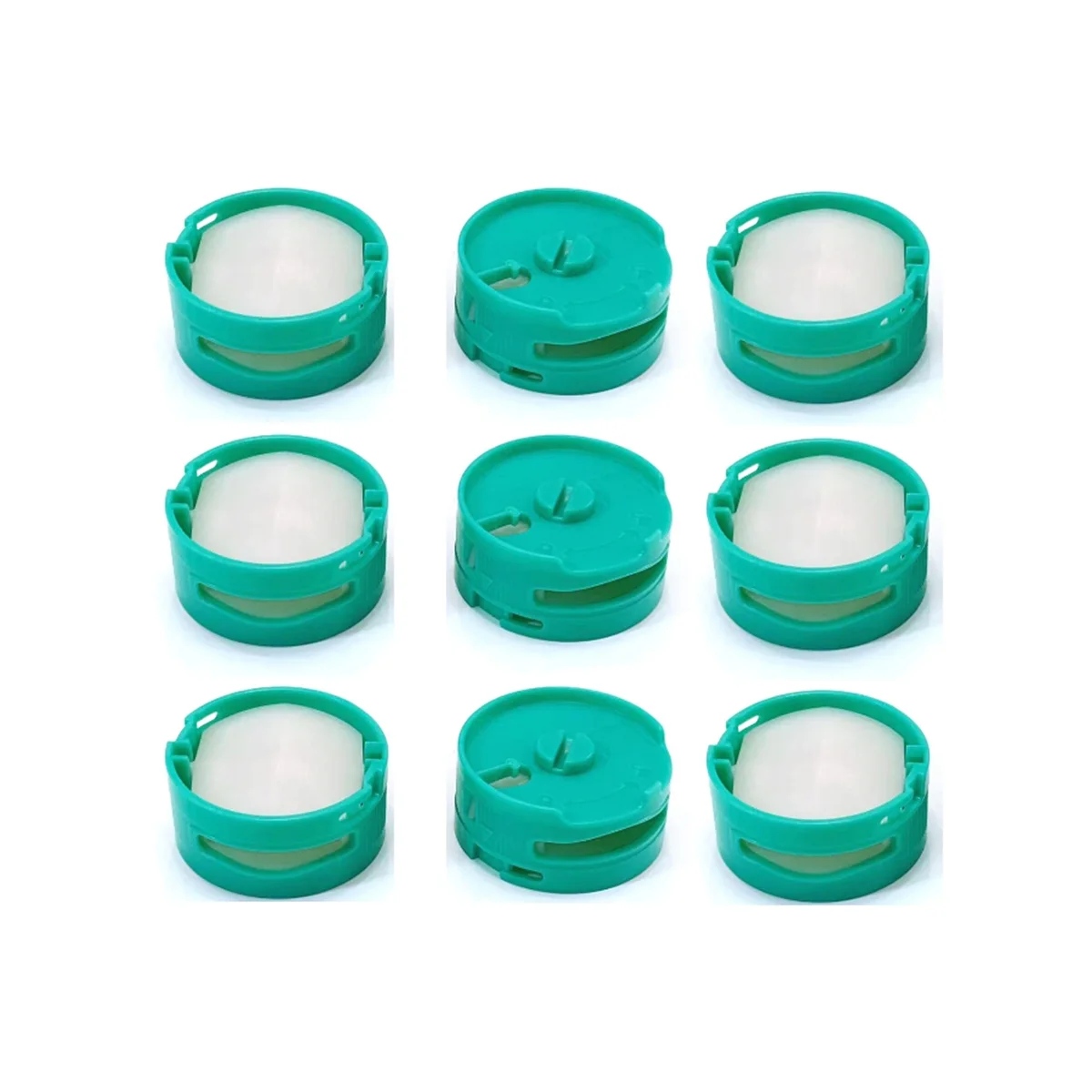 9PCS กลิ่น Neutralizers สําหรับ AZ3000 AZ3002 HZ3000 HZ3002 ZD550 IZ862H 1541FC3000 เครื่องดูดฝุ่นตลับหมึก