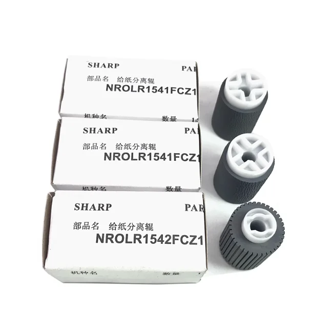 Kit de rolo de recolhimento ADF NROLR1541FCZ1 para Sharp MX, C2621, C3121, C3081, C4081, M2658, M3158, 3060, 6050, 4060, 3560, 2008, 2508, NROLR1542FCZ1