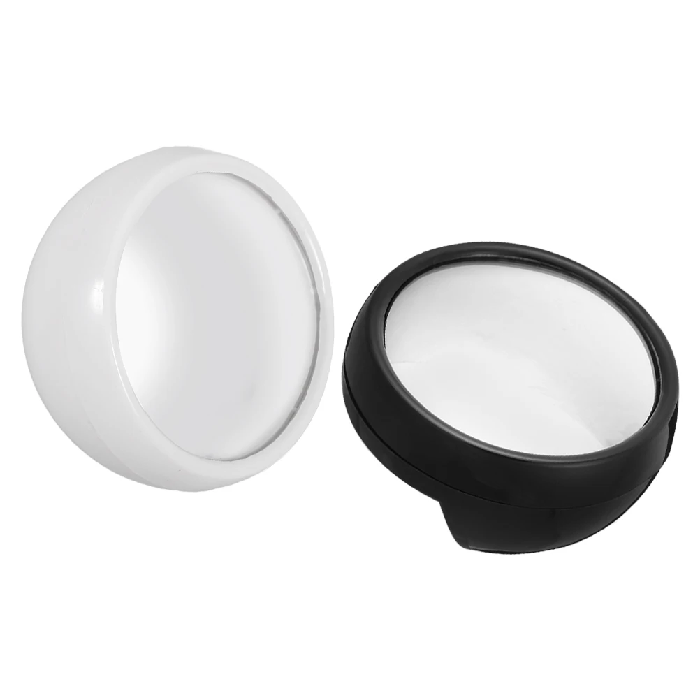 

2pcs Rear View Wide Angle Acrylic Privacy Safety Boat Rear View Mirror Desk Monitor Visor Car Interior Mirror