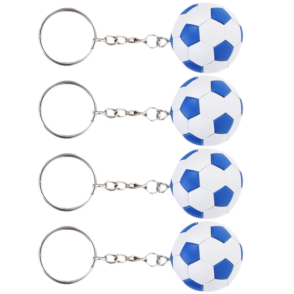 

4pcs Keychain Zinc Alloy Metal Bag Decoration Zinc Alloy Keyring Charm Keychain Durable Key Ring Pendant Party DIY Gifts