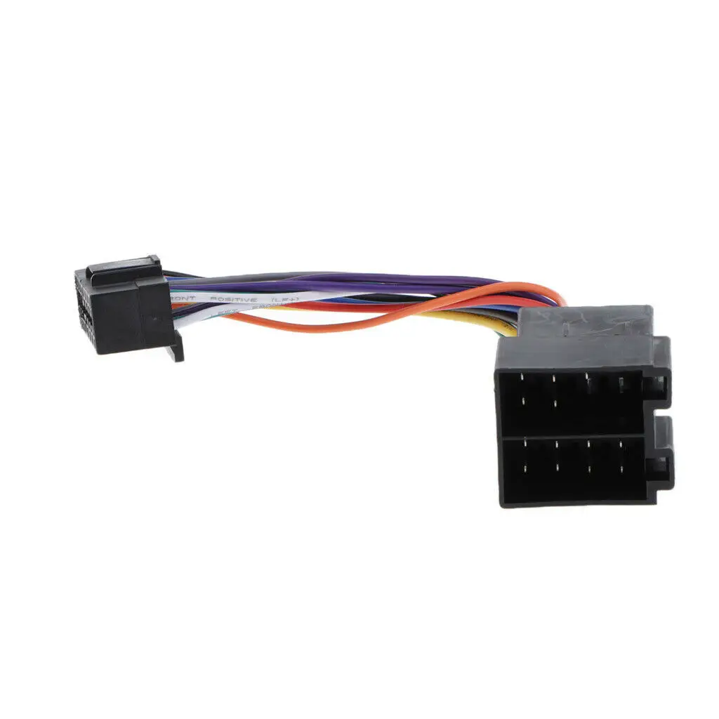 16-Pins Autoradio Harnas Iso Voor Sony Radio Naar Iso Radio Play Plug Auto Adapter Kabelboom Connector