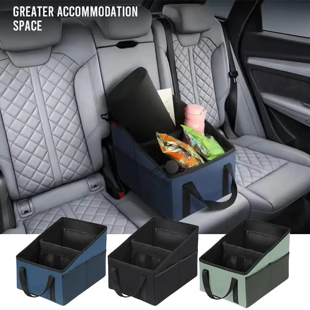 

Car Seat Organizer, Foldable Car Storage Organizer Rear Seat Large Storage Bag For Car SUV Truck Truck Travel Accessories