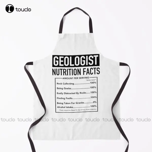 Geologist Nutritional Information - Funny Geology Humour Apron Women'S Apron For Women Men Unisex Adult Household Cleaning Apron