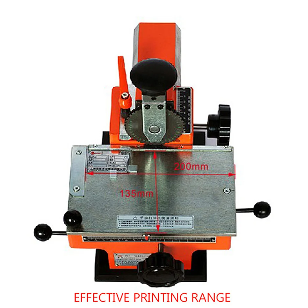 semi-automatic Metal Plate Engraving Machines 5mm wheel Nameplate Marking Machine Manual Embossing Machine