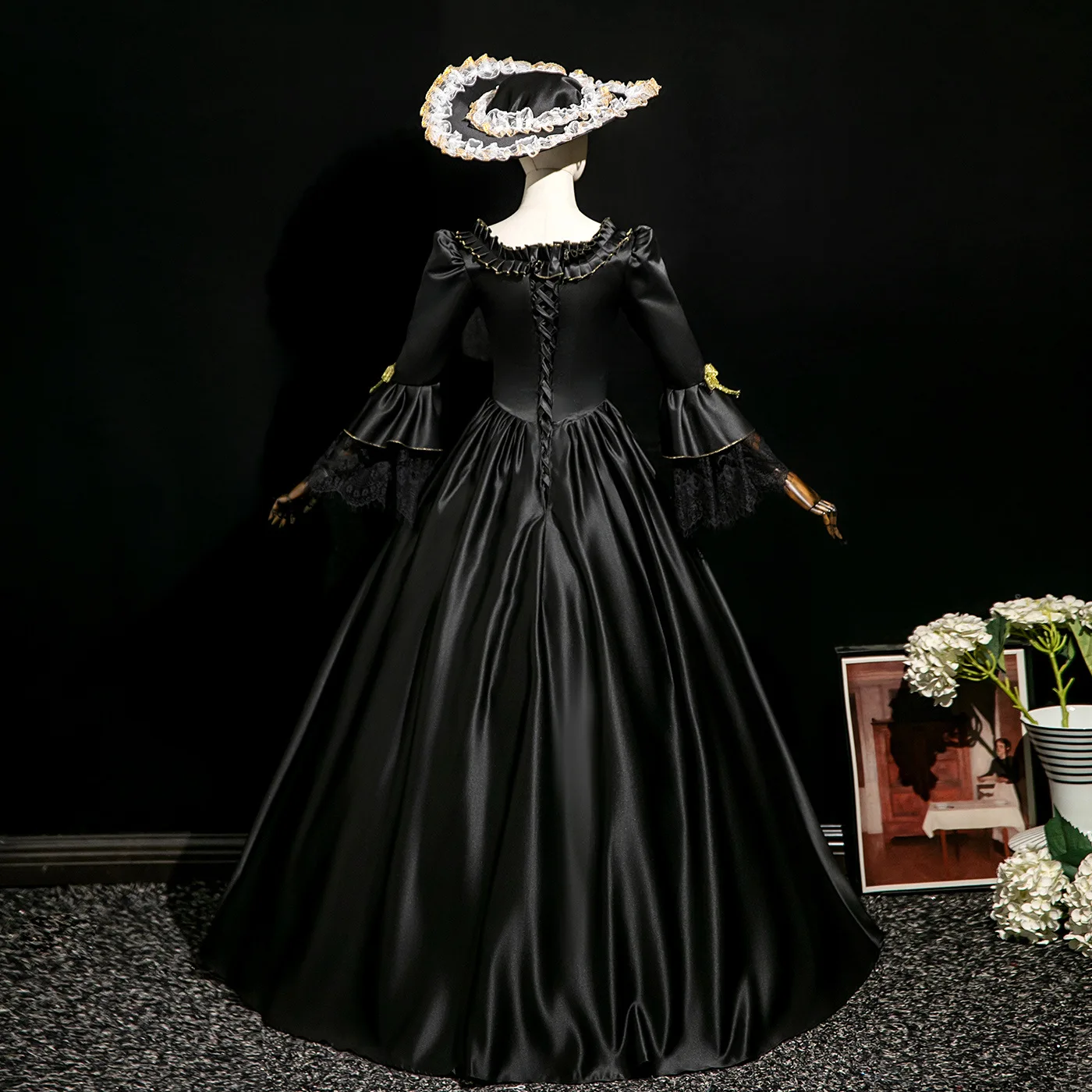 فستان الأميرة الساحرة للهالوين زي السفر صور فستان تعويم موكب خمر ديابلو المحكمة المرحلة Vestidos De Graduaciones Mujer