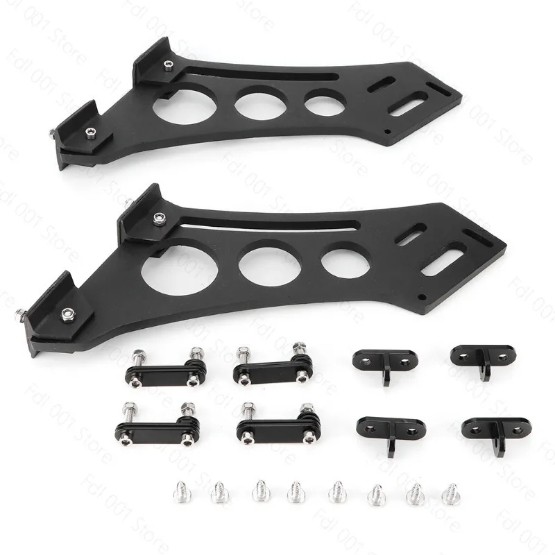 GT Spoiler Bracket Aluminum Alloy | Universal Foot Mount for Sedan & Hatchback Car
