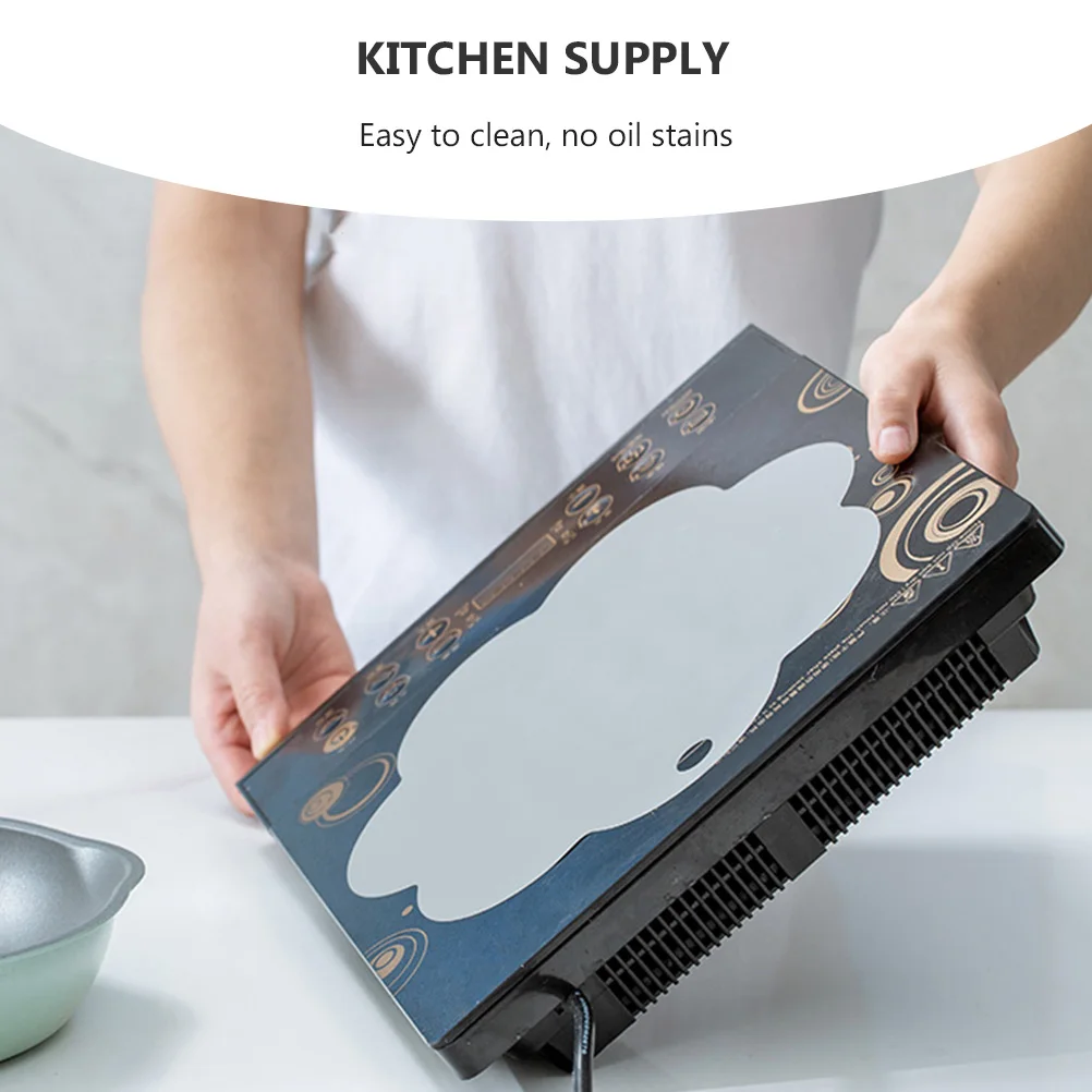 

Induction Cooker Protection Pad Heat Resistant Oil Proof Fiberglass Mat Non Slip Surface For Glass Ceramic Cookware Home Kitchen