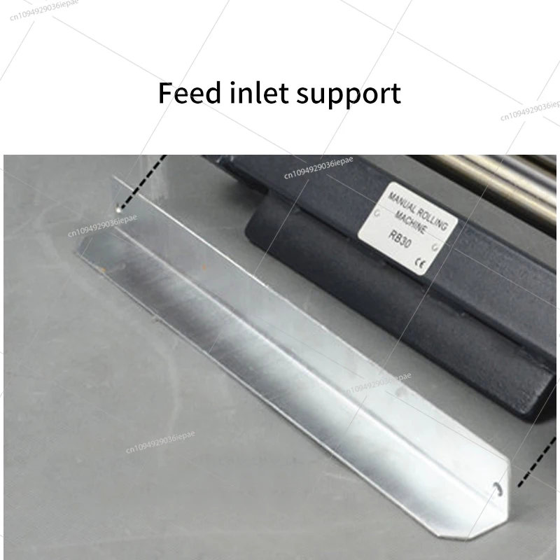 Manual Bending Machine Manual Plate Rolling Machine Round Tube Roller Making Tool Desktop Metal Plate Bender  Metal Plate Bend