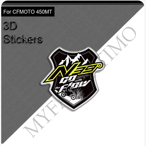 Для CFMOTO 450MT 450 MT Adventure Bike CF MOTO Защитная накладка на бак, ручки, комплект наколенников, наклейки на крыло, наклейки 2023 2024 2025