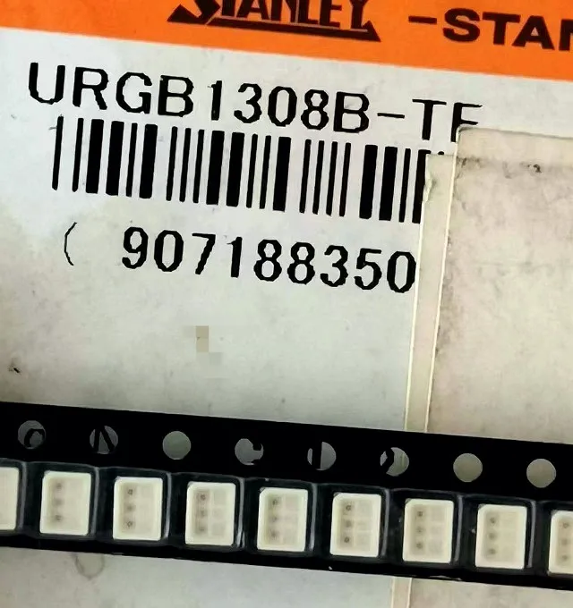 

20Pcs/URGB1308B-TF LED lamp beads RGB 3035 red, green and blue RGB full color three-color light