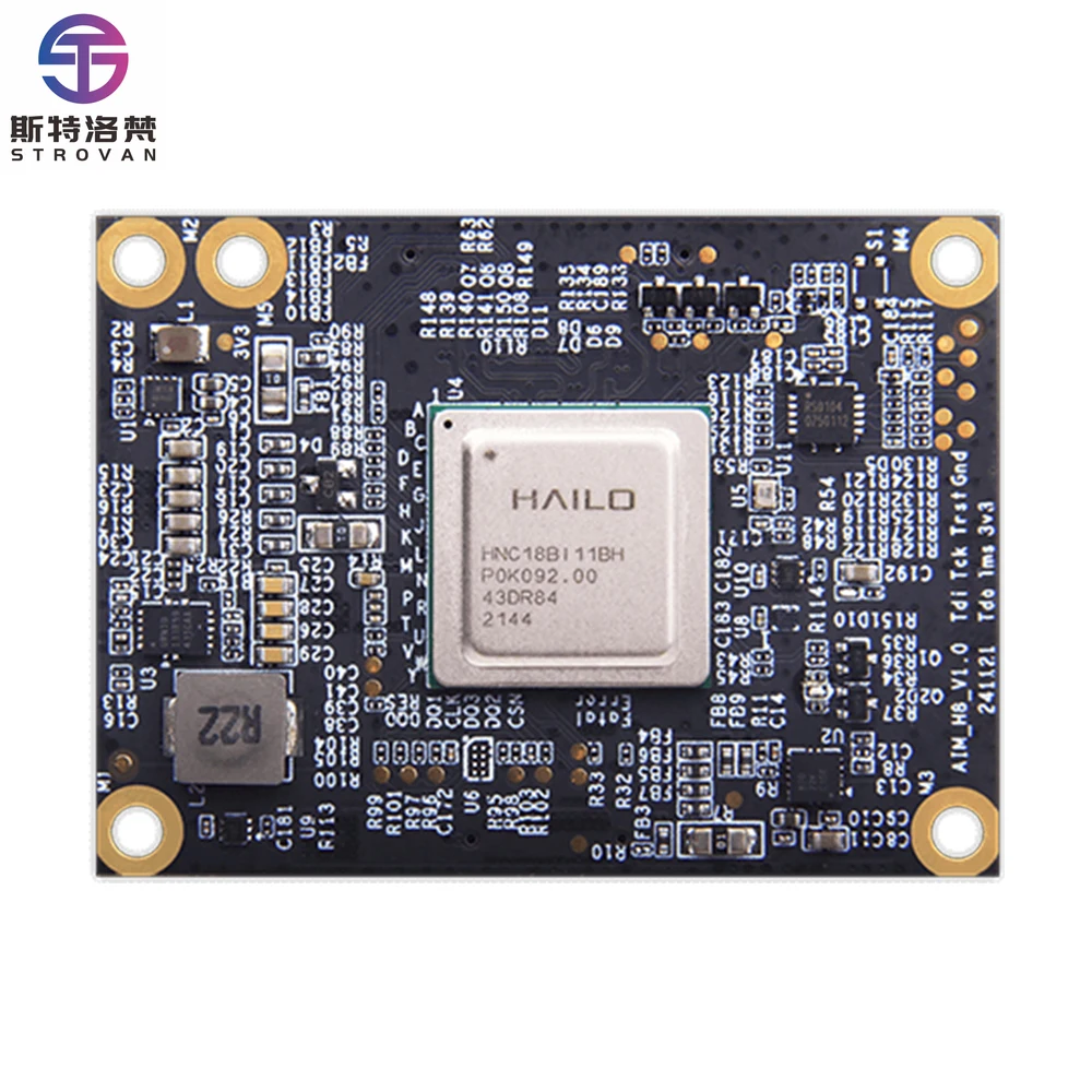 

26 TOPS AI Accelerator Module 4-lane PCIe Gen3 High-speed Interface Edge AI Development Boards