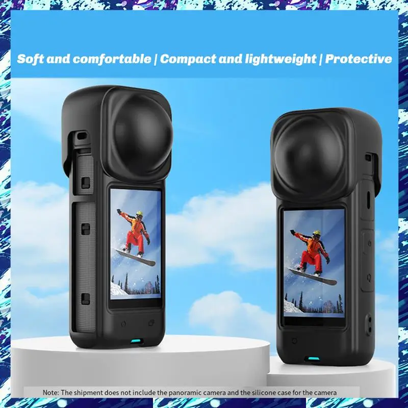 CEA For Insta360 X5 Photography Accessorise Panoramic Camera Mini Bag Lens Cap Camera Accessories Kit