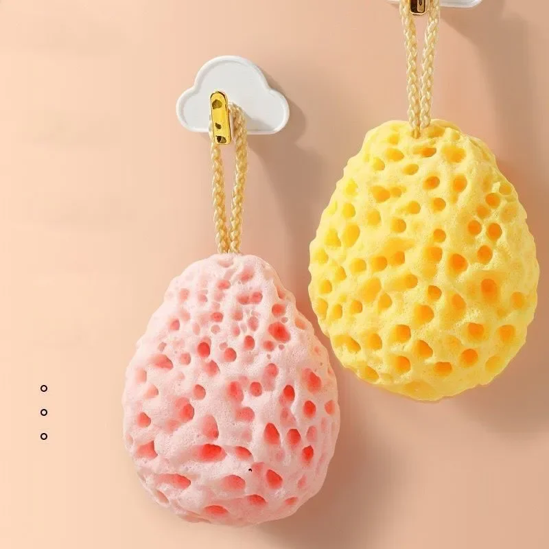 Honeycomb Ball Cheese Shaped Bath Ball Skin Friendly Comfortable Non Dispersing Soft Sponge Scrubbing Bath Ball Flower ZI720