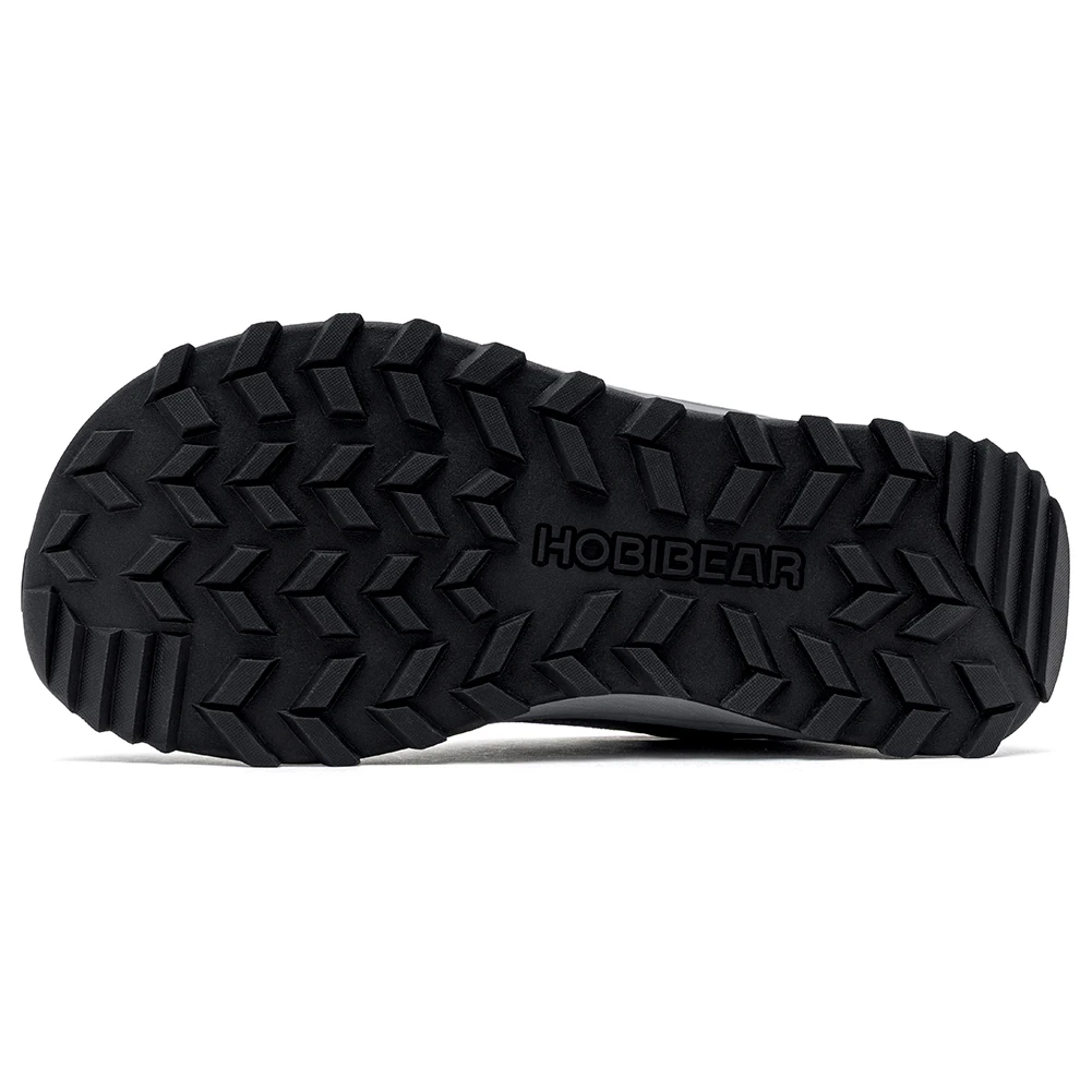 HOBIBEAR Herren Knöchelhohe Wander- und Laufschuhe mit Breiter Passform, Rutschfeste Outdoor-Trail-Wanderschuhe für Männer – Detail 13