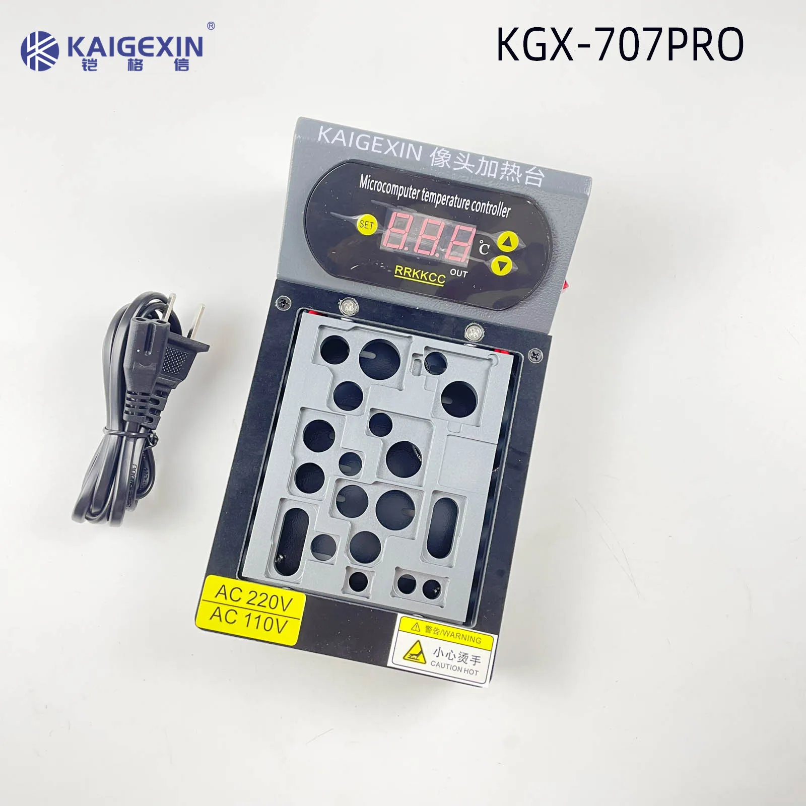 Kaigexin KGX-707 Pro Camera Repair Heating Machinge CNC Temperature Set Fixed Parameters For iPhonge7G To 14 Pro Max
