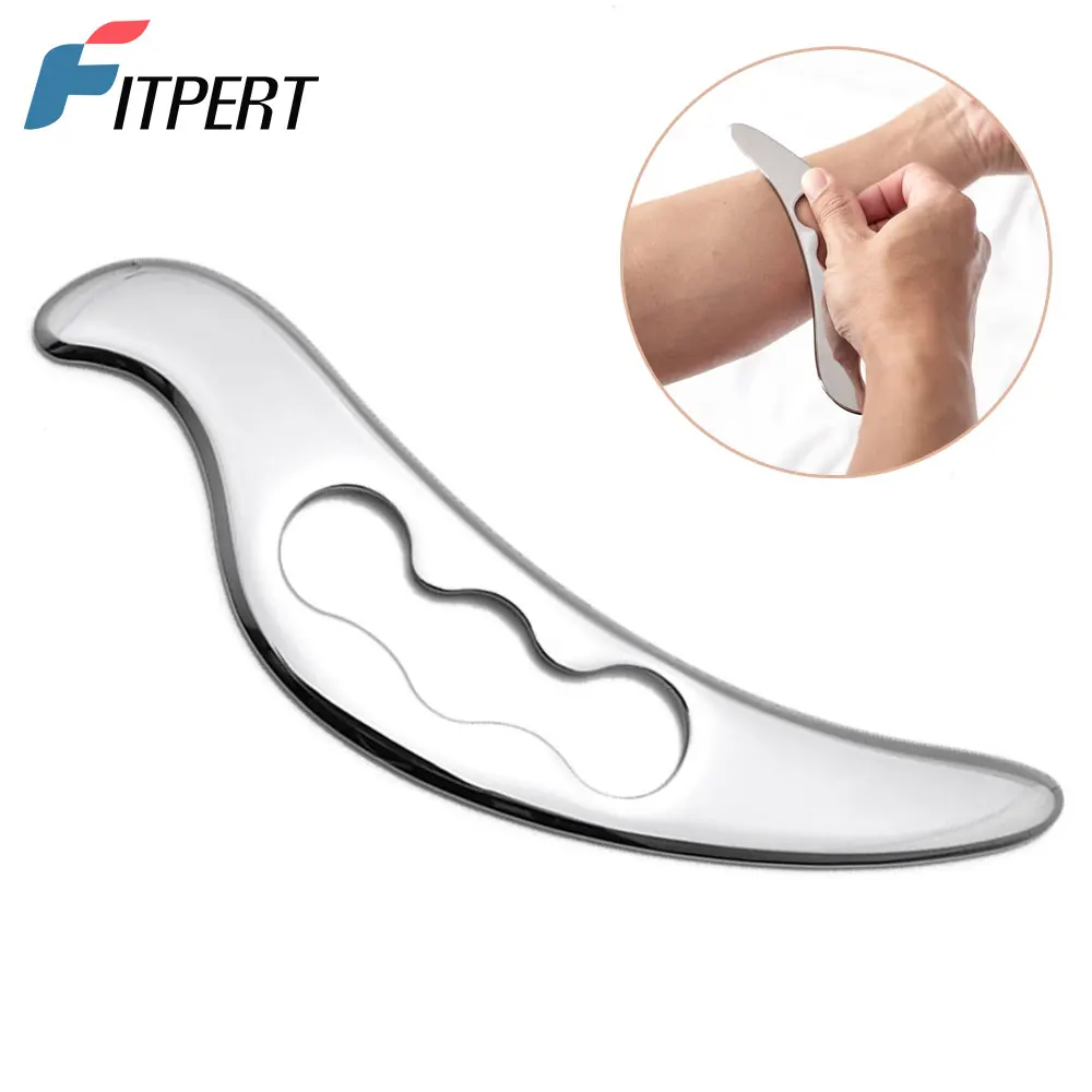 Medical Stainless Steel Gua Sha Scraper Physical Therapy Fascia Knife Myofascial Release IASTM Tools Physiotherapy Bird Shape