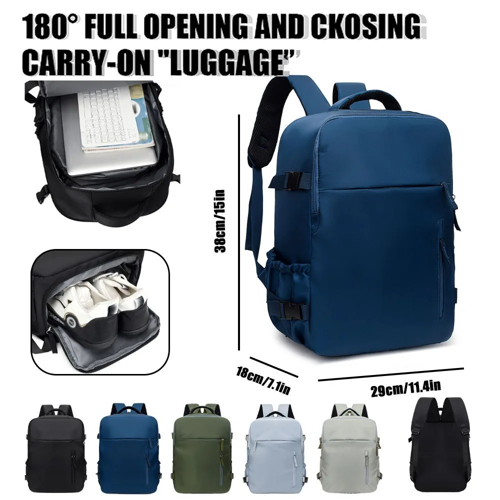 

Large-Capacity Business Backpack Lightweight Travel Bag for Business Trips Multi-Functional School Bag Laptop Case Casual Travel