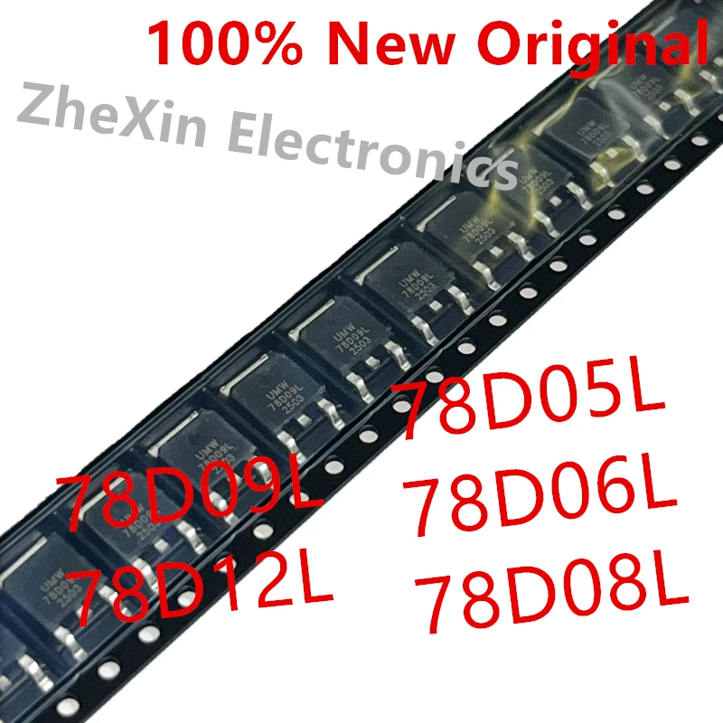 20PCS/Lot  78D05L 、78D06L 、78D08L 、78D09L 、78D12L  New UMW Linear Voltage Regulator Chip  78D12L-TN3-R 、78D05L-TN3-R
