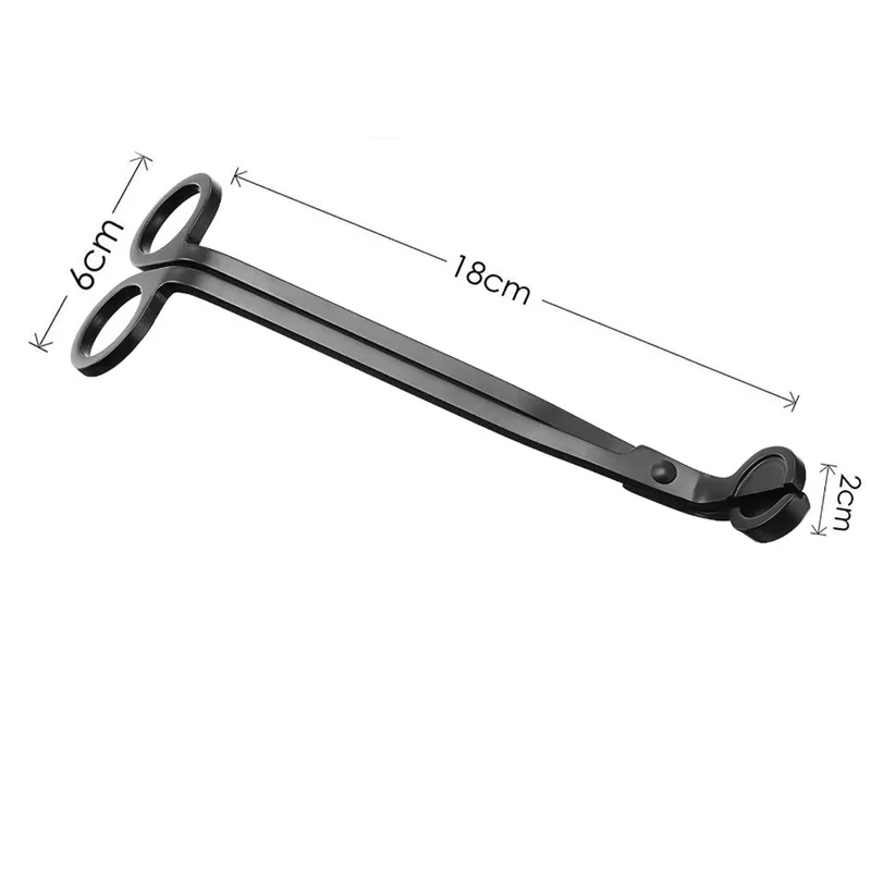 1PCS Candle Wick Trimmer Portable Wick Scissors Stainless Steel Rust Prevention Candle Accessory Candle Cutter Tool Extinguisher