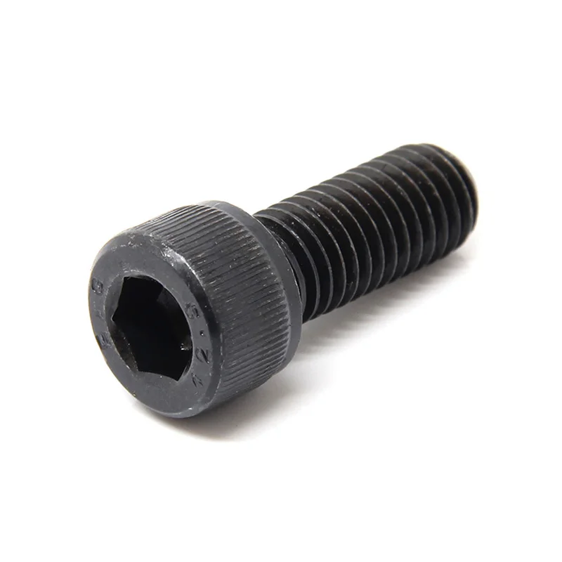 DIN912 Klasse 12.9 Vollgewindete Innensechskantschrauben, Schwarze Oberfläche, Größen M1.4, M1.6, M2, M2.5, M3, M4, M5, M6, M8