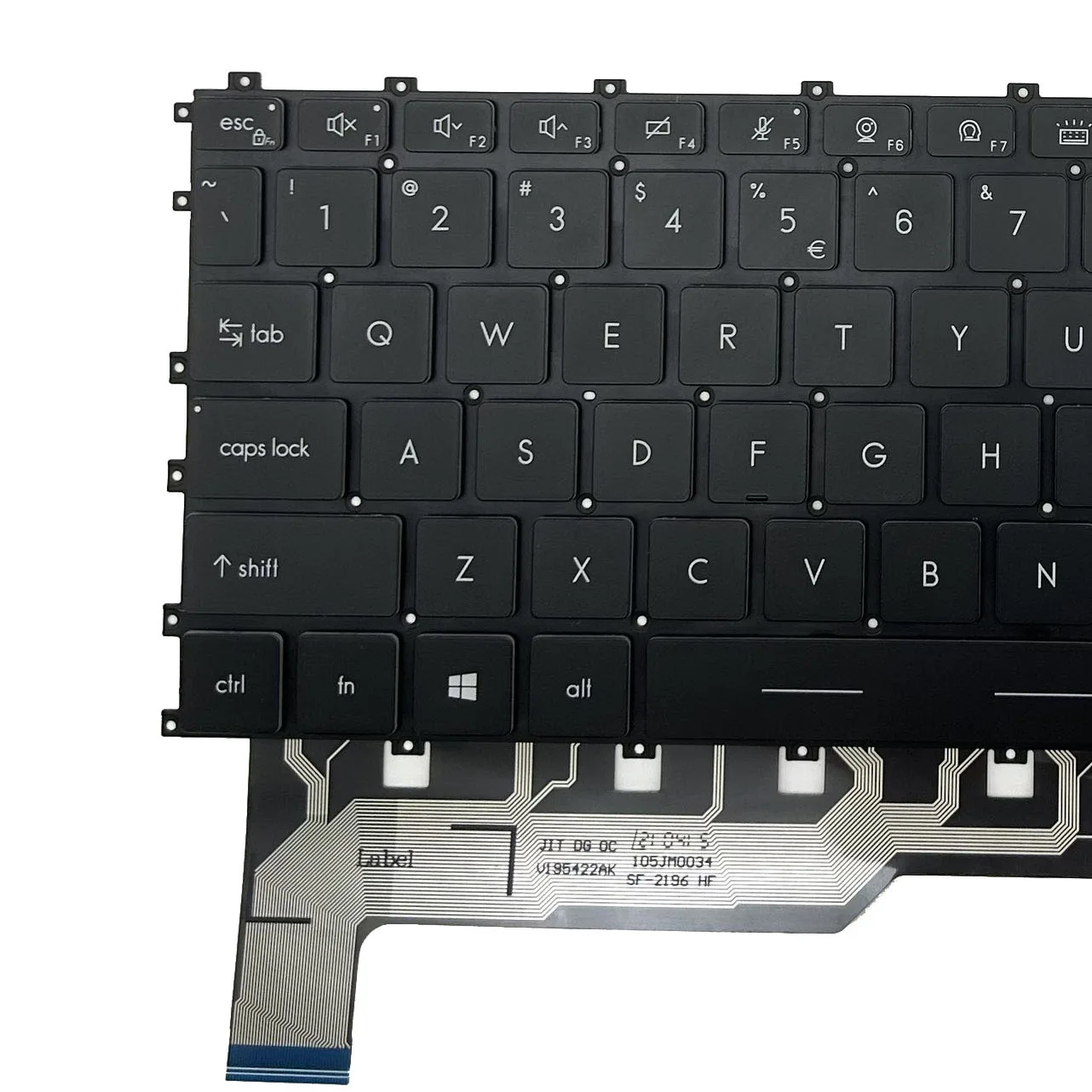 NEW English/Japanese Keyboard For MSI Summit E13 Flip Evo-A11M A11MT MS-13P2 Laptop Backlit