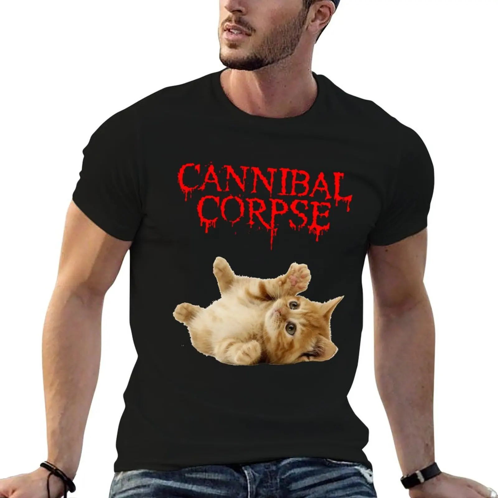 

cannibal corpse T-Shirt anime t shirts oversize cotton t shirt man T-Shirt