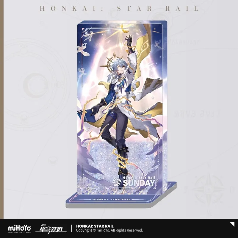 

Game Honkai Star Rail Official Genuine Product Acrylic Sand Timer Display Stand Halloween Christmas 3D DIY Gift Cosplay Ornament
