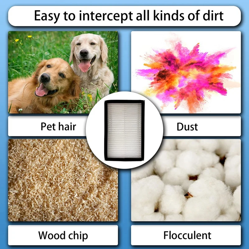 Replacement Filter Replacement For Kenmore Canister Vacuum Cleaners 81214, 81414, BC2005, BC3005, BC3002, BC4002