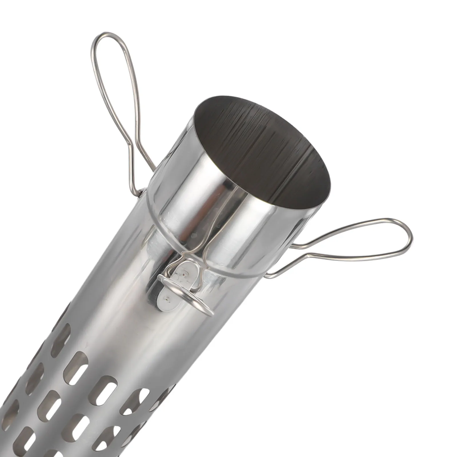 Stove Pipe Cap Chimney Pipe Cover For Outdoor Camping Wood Stove Heating Stainless Steel Tent Chimney Pipe Cover