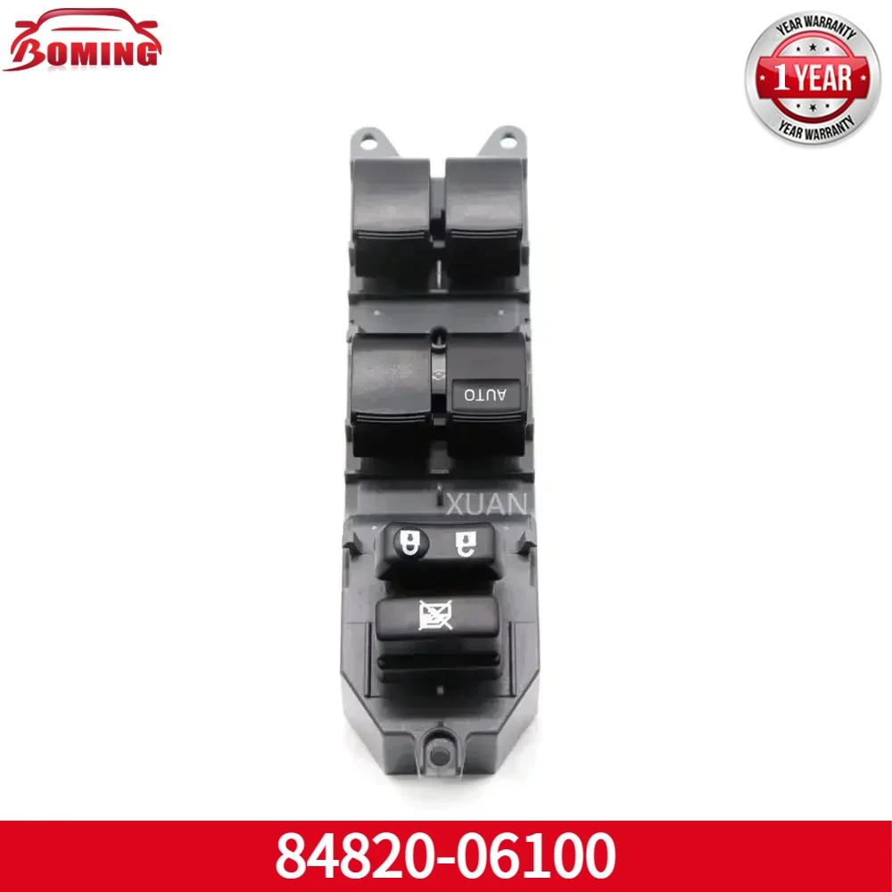 

84820-06100 NEW Power Window Master Control Switch For RAV4 Toyota Camry Corolla