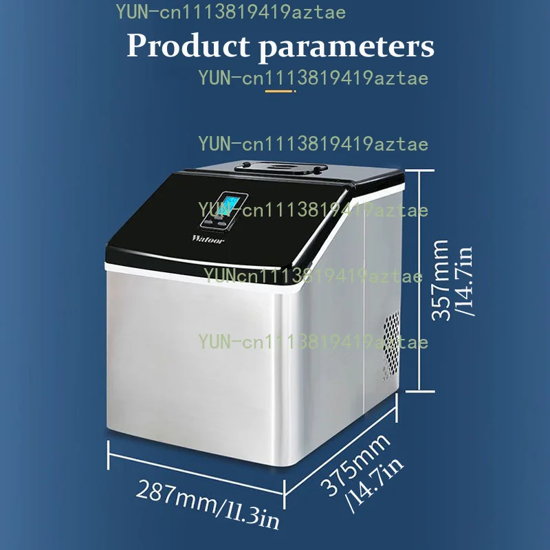 Factory Price Ice Machine Countertop Ice Cube Maker Industrial Automatic Control Ice Making Machine